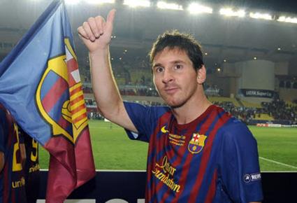 ميسي يكمل عامه الـ12 في برشلونة‏
